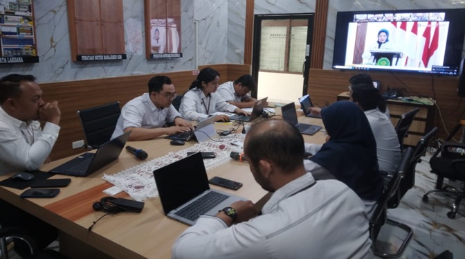 PN Bengkalis Mengikuti Kegiatan FGD Monitoring dan Evaluasi Penanganan Perkara Restorative Justice di Lingkungan Peradilan Umum Tahun Anggaran 2026